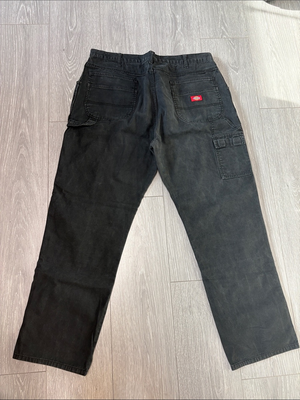 Vintage Dickies Black carpenter Pants with Utility Pockets